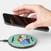 napping is... my cardio... sleeping nap wireless charger  (Hand)