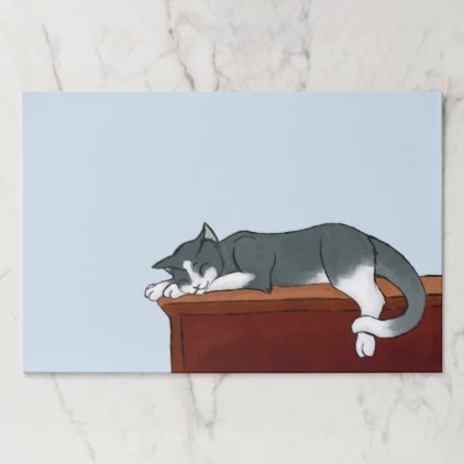 Napping Kitty Paper Pad