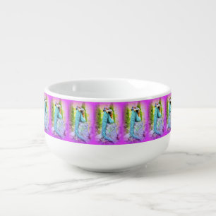 napping mermaids soup mug