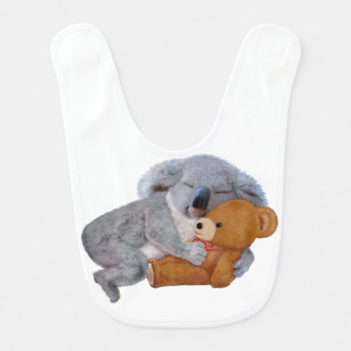 NAPPING WITH TEDDY BABY BIB
