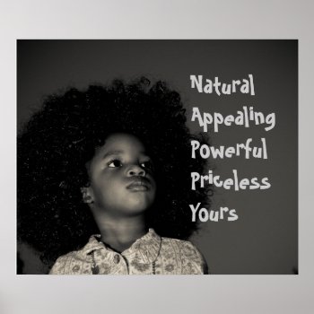 Nappy Acronym Poster by PrettyNatural at Zazzle