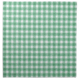 Nappy Mint Green Gingham Cloth Napkin