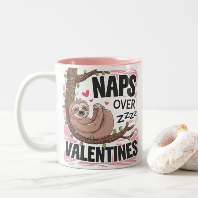 Naps Over Valentines Mug (With Donut)