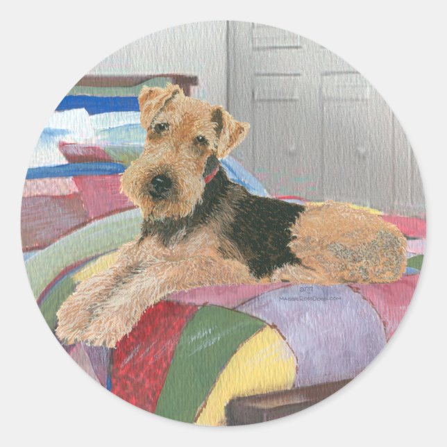 Naptime Classic Round Sticker (Front)
