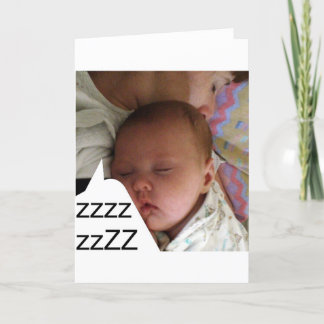 naptime...for who? card