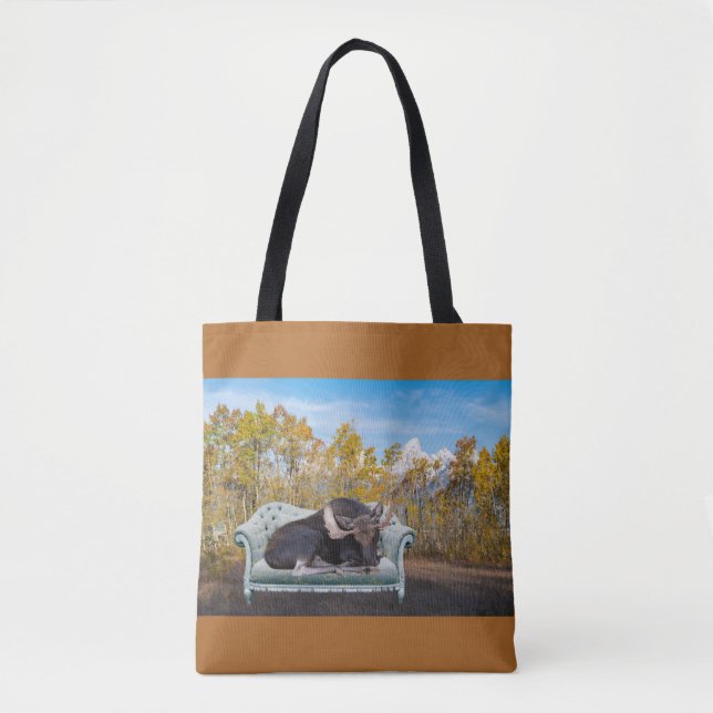 Naptime in the Tetons 2 Tote Bag (Front)