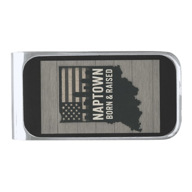 Naptown Born and Raised Money Clip (Front)