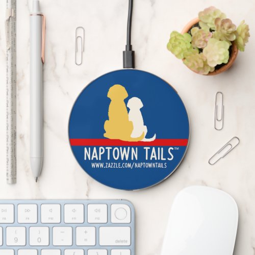 Naptown Tails Wireless Charger Dog Lover
