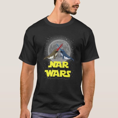 Nar Wars Parody  Funny Narwhals Lover 530png530 T_Shirt