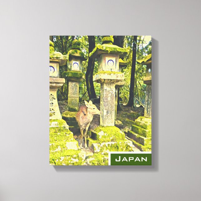 Nara Japan deer park travel print (Front)