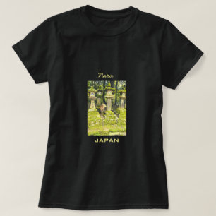 Nara Japan deer park travel print T-Shirt