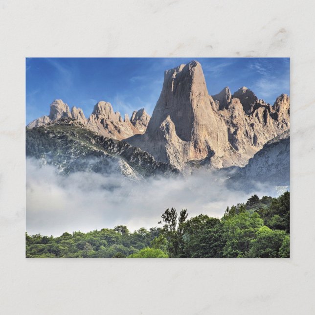 Naranjo de Bulnes, Limestone Park, Spain Postcard (Front)
