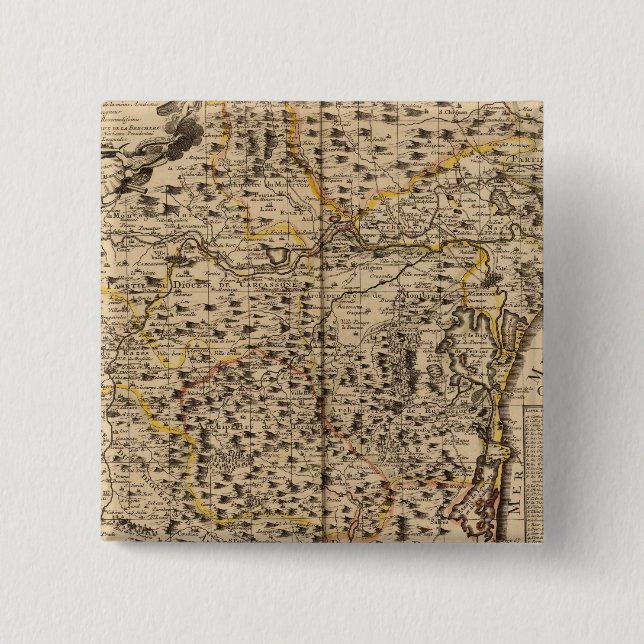 Narbonne France Button (Front)