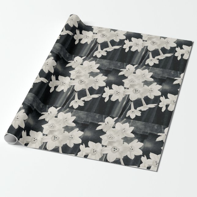 Narcisses Wrapping Paper (Unrolled)