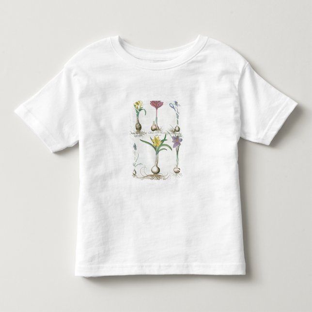 Narcissi, Crocuses and Hyacinth: 1.Narcissus autum Toddler T-shirt (Front)