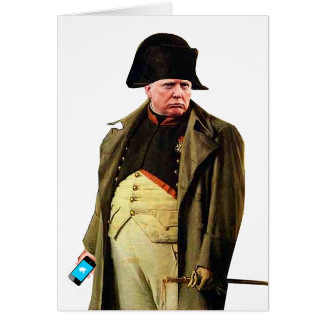 Narcissist-in-Chief Birthday Card (Front)