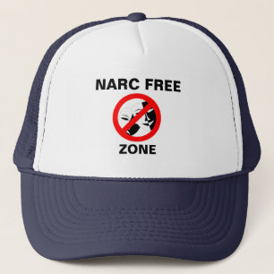 Narcissist/Narc Free Zone Trucker Hat