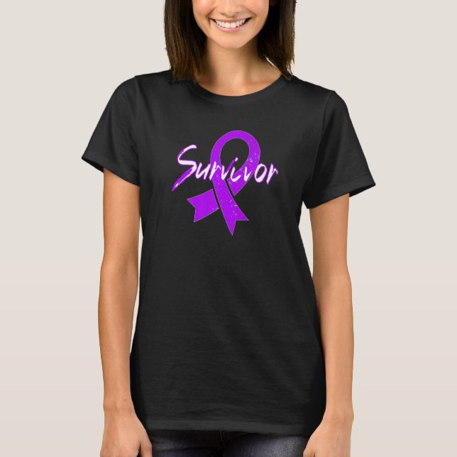 Narcissistic Abuse Survivor Domestic Violence Awar T-Shirt (Front)