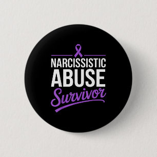 Narcissistic survivor domestic violence purple button