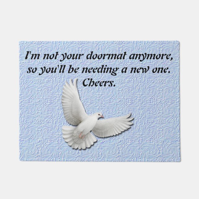 Narcissists and Exes Customizable Doormat (Front)