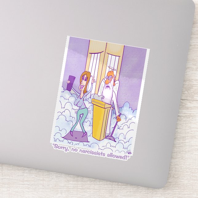 Narcissists Sticker (Detail)