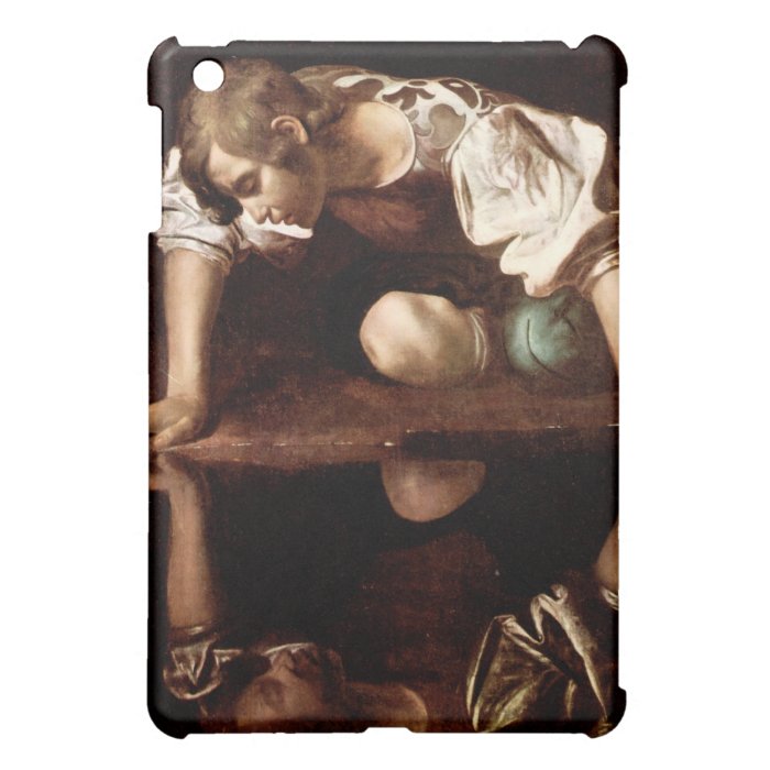 Narcissus, Caravaggio Cover For The iPad Mini