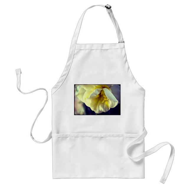 Narcissus Daffodil Adult Apron (Front)