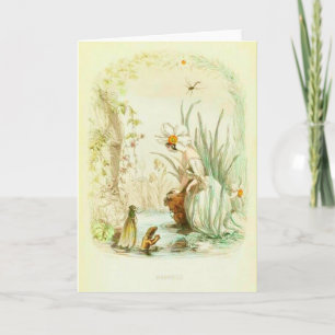 Narcissus Girl Card