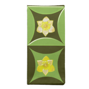 Narcissus in the Hole in the Barn Door Napkin