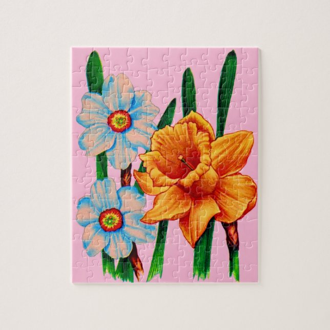narcissus jigsaw puzzle (Vertical)