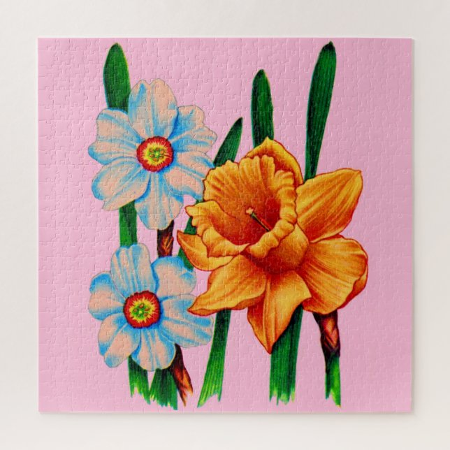 narcissus jigsaw puzzle (Vertical)