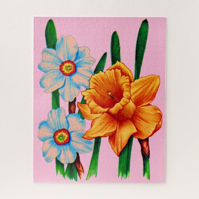 narcissus jigsaw puzzle (Vertical)