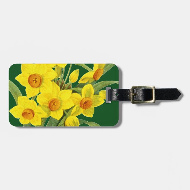 Narcissus (N Tazetta) Luggage Tag (Front Horizontal)