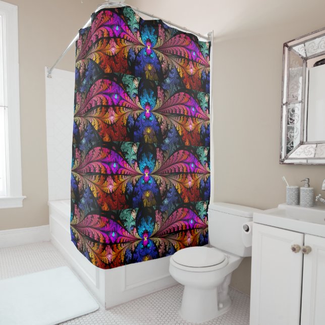 Narcissus Shower Curtain (In Situ)