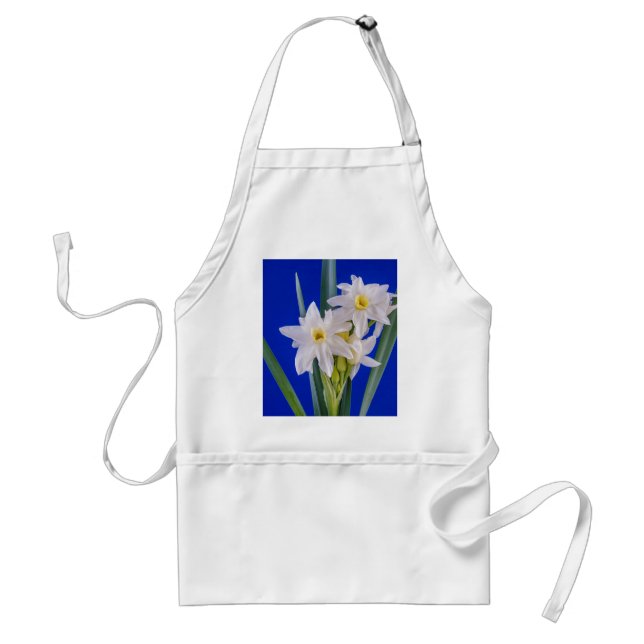 Narcissus Spring Adult Apron (Front)