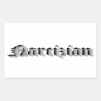 Narcizian name sticker