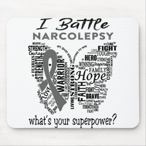 Narcolepsy Awareness Month Ribbon Gifts Mouse Pad