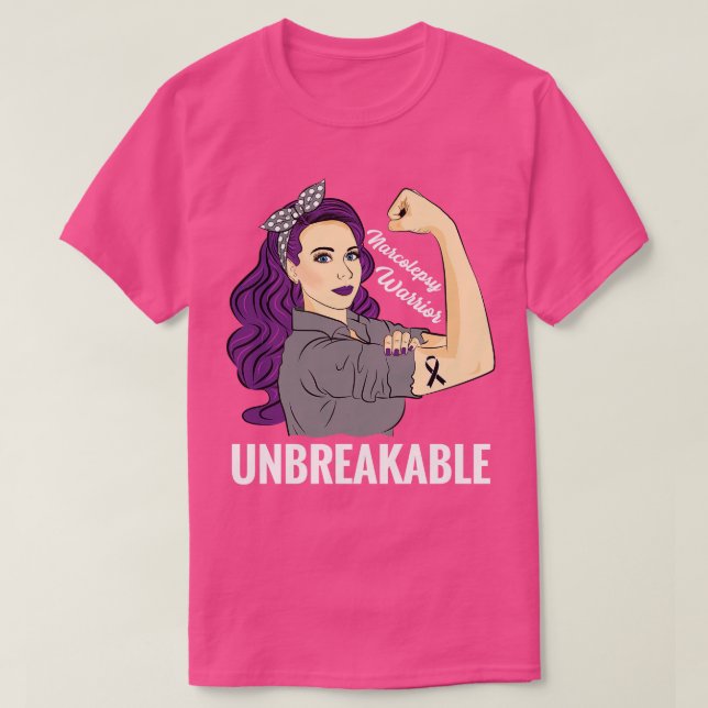 Narcolepsy Awareness Neurological Sleep Narcolepti T-Shirt (Design Front)