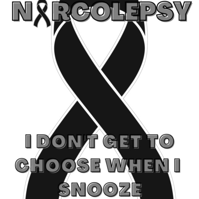 Narcolepsy Awareness Ribbon Throw Pillow (Creator Uploaded)