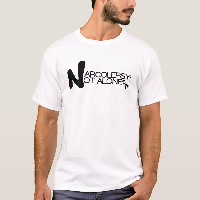 NARCOLEPSY: NOT ALONE™ Classic Design T-Shirt (Front)