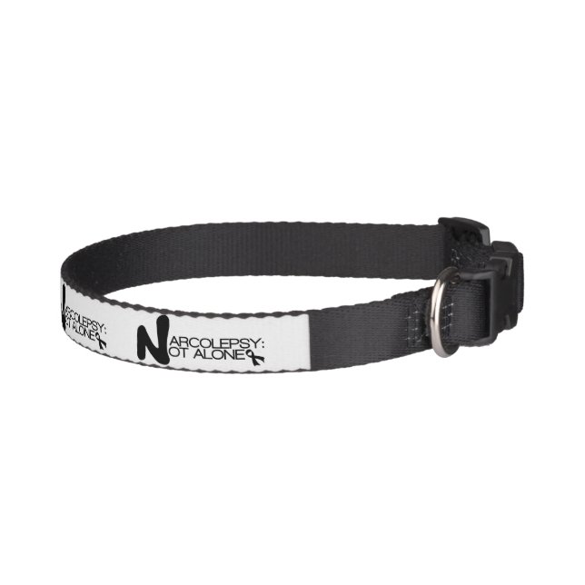 NARCOLEPSY: NOT ALONE™ Classic Dog Collar (Right)