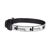 NARCOLEPSY: NOT ALONE™ Classic Dog Collar (Left)