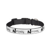NARCOLEPSY: NOT ALONE™ Classic Dog Collar (Front)
