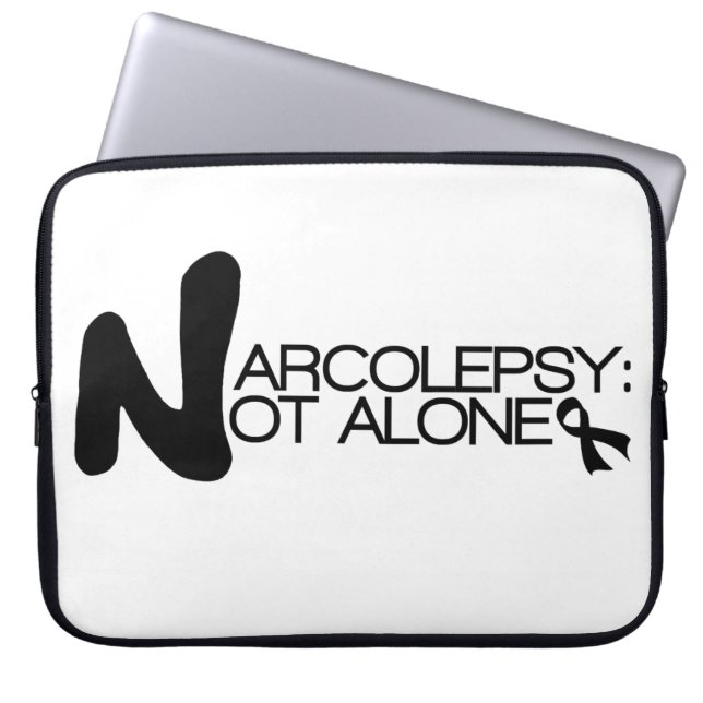 NARCOLEPSY: NOT ALONE™ Classic Laptop Case (Front)