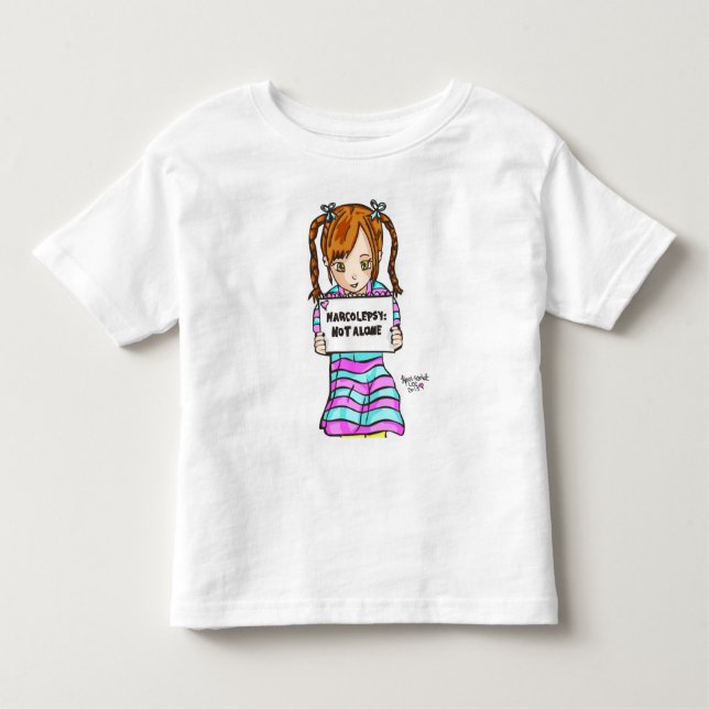 NARCOLEPSY: NOT ALONE™ Fun Kids T-shirt (Front)