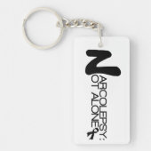 NARCOLEPSY: NOT ALONE™ Keychain (Front)