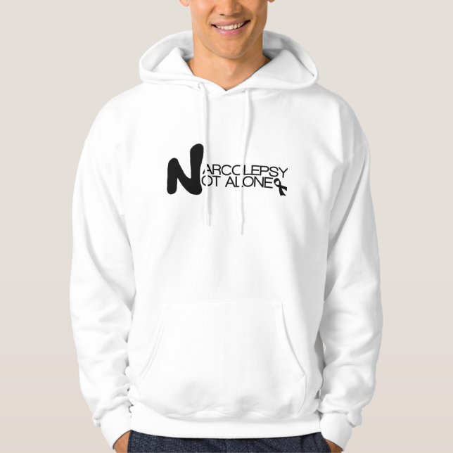 NARCOLEPSY: NOT ALONE™ Mens Hoodie (Front)