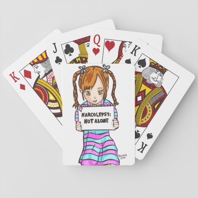 NARCOLEPSY: NOT ALONE™ Playing Cards (Back)