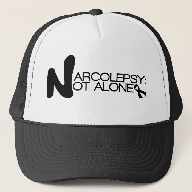 NARCOLEPSY: NOT ALONE™ Trucker Hat (Front)