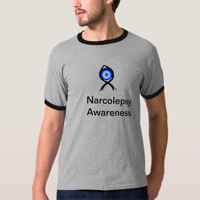 Narcoleptic awareness Narcolepsy T-Shirt (Front)